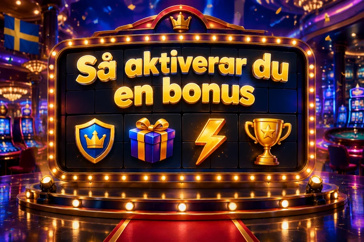 Så aktiverar du en bonus